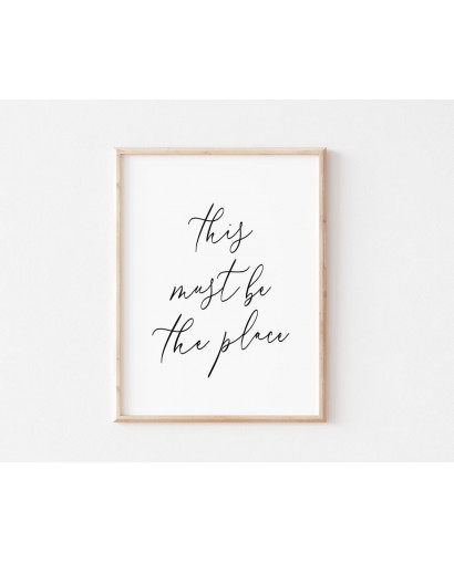 Plakát THIS PLACE