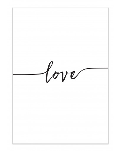 Plakát LOVE