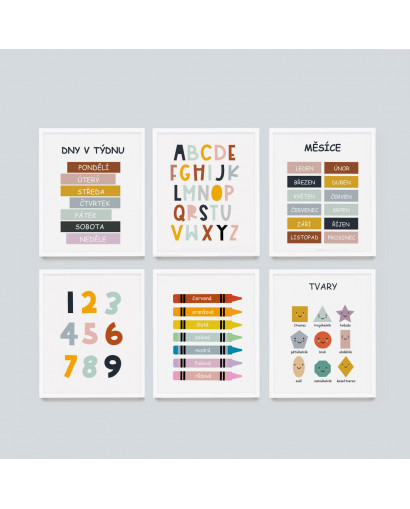 Sada plakátů UČÍME SE