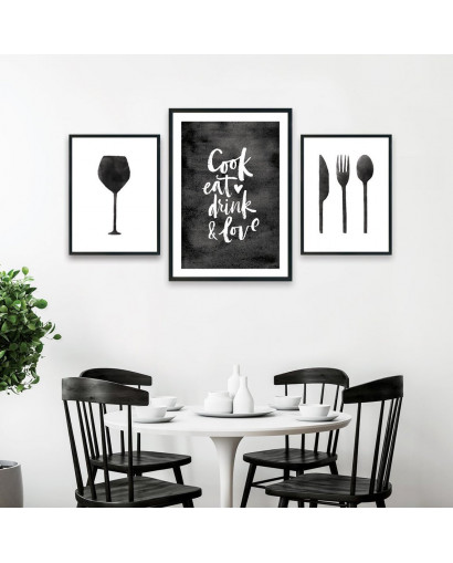 Sada plakátů DINNER