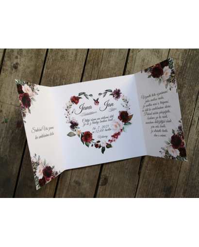 Svatební otevírací oznámení...