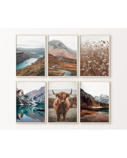 Sada plakátů FALL COUNTRYSIDE