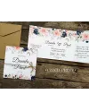 Svatební oznámení BLUE ROSE BOOK