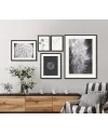 Sada plakátů BLACK DANDELION picture wall