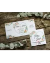 Svatební oznámení PEACHY BLUE BOOK