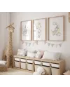 Plakáty RABBITS do dětského pokojíčku | sada 6 ks