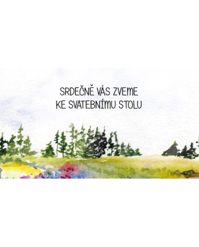 Svatební oznámení MEADOW