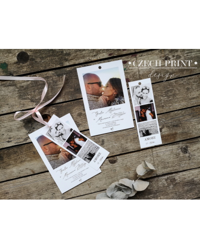 Svatební oznámení LÁSKA