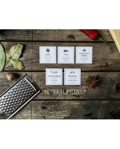 Sada samolepek na kořenky |...