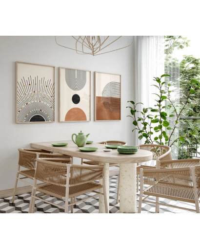 Sada plakátů BROWN LINES