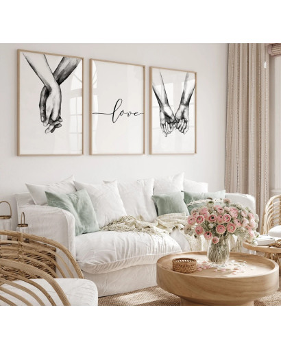 Plakát LOVE HANDS nr.1