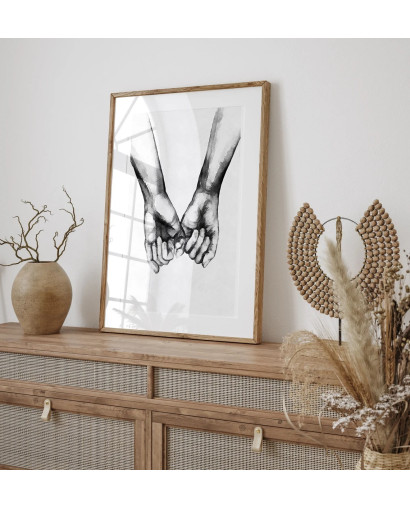 Plakát LOVE HANDS nr.2