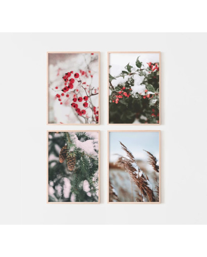 Sada plakátů WINTER