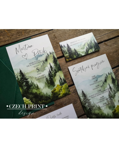 Svatební oznámení BESKYDY