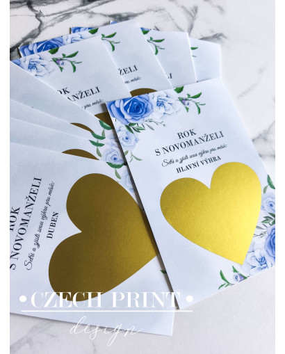 Rok s novomanželi svatební...