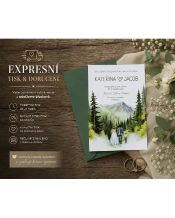 EXPRESNÍ TISK SVATEBNÍCH OZNÁMENÍ