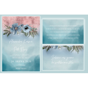 Svatební oznámení DUSTY...