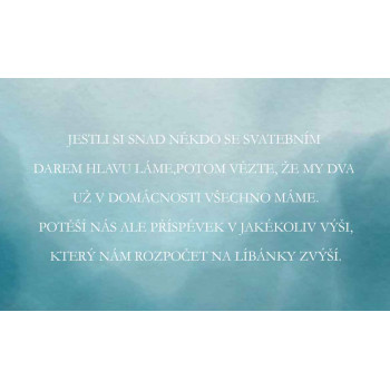 Svatební oznámení DUSTY...