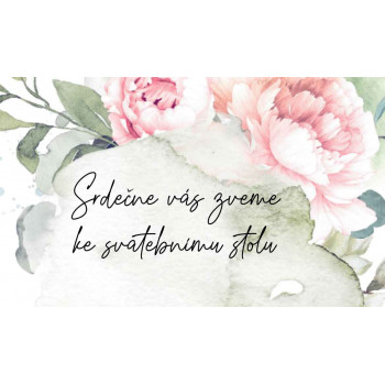 Svatební oznámení ROMANTIC...