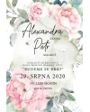 Svatební oznámení - ROMANTIC PEONIES