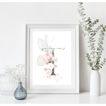 Plakát s monogramem