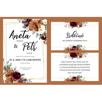 Svatební oznámení AUTUMN...