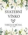 Svatební etikety na víno