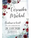 Svatební oznámení FLORALS