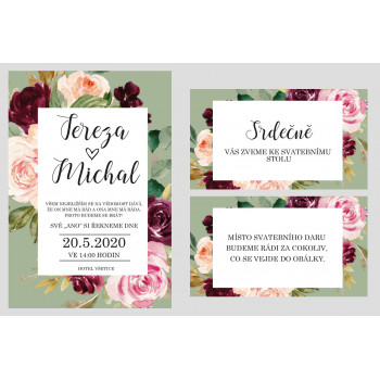 Svatební oznámení FAIRYTALE