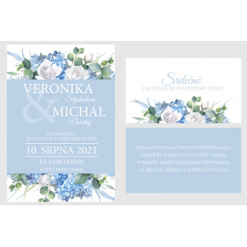 Svatební oznámení PURE