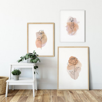 Sada plakátů BEIGE