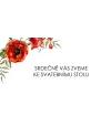 Svatební oznámení POPPY