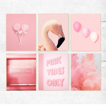 Sada plakátů PINK VIBES