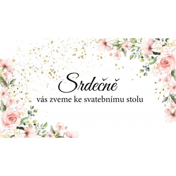 Svatební oznámení PINK BREEZE