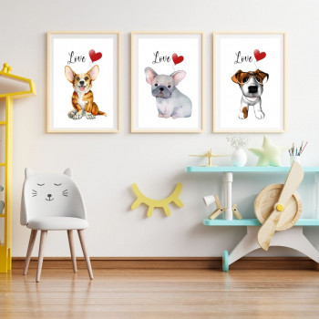 Sada plakátů DOGGIES