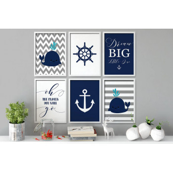 Sada plakátů LITTLE SAILOR