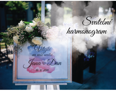 Harmonogram svatebního dne a jak na něj